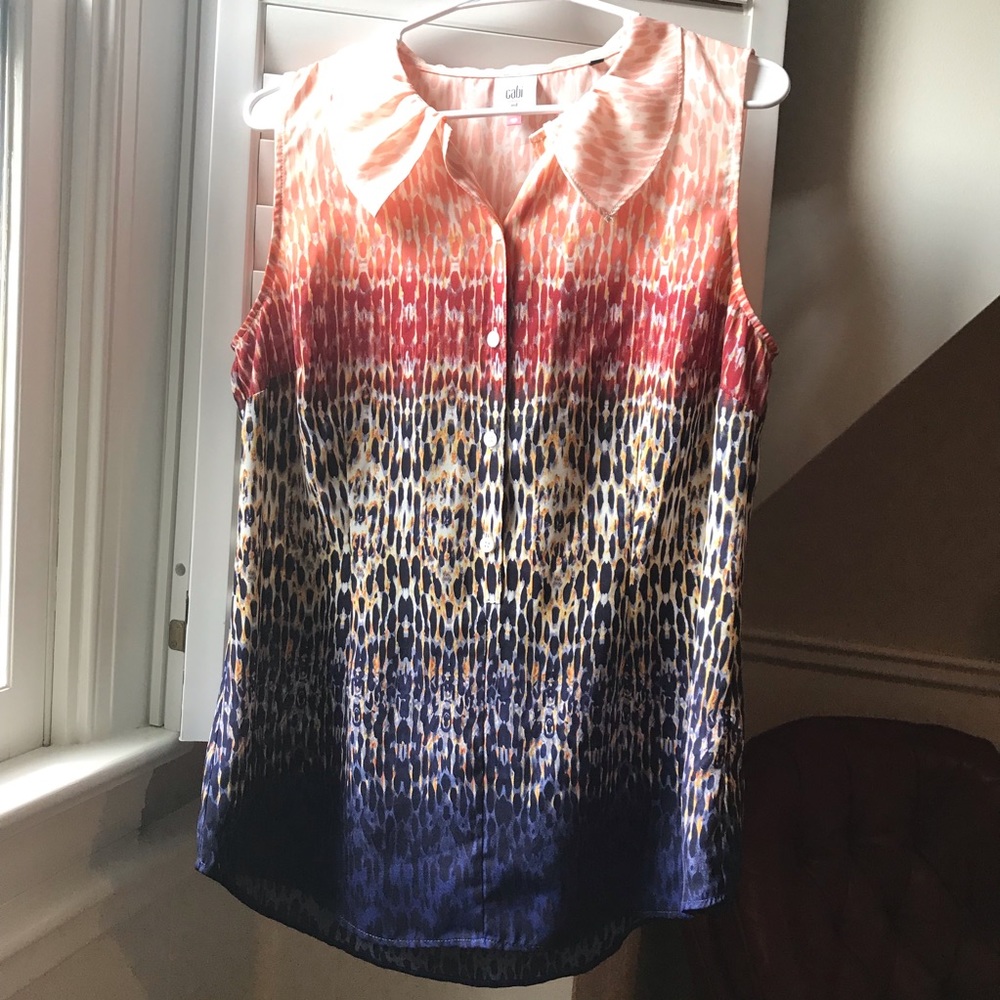 Multicolored Cabi top EUC size medium